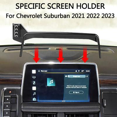 For Chevrolet Suburban Car Phone Holder Dashboard Screen Mount GPS Phone Holder Screen Fixed Clip Clamp Stand