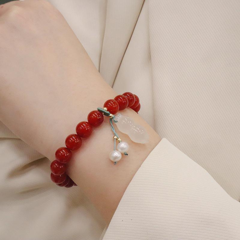 Natural agate braceletfashion women daily jewelry gift