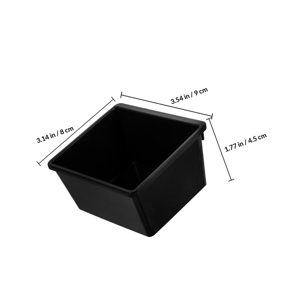 6Sets Pegboard Bins Plastic Storage Baskets Heavy-Duty Garage Workshop Craft Room Tool Organizers Pegboard Wall Storage