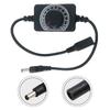 1pc Dimmer Speed Control Switch Cable Controller Cable For DC5V~24V Powered LED Lights Fans Blowers Accessories