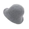Knit Fashion Hat - Knit Wool Bucket Hat H348