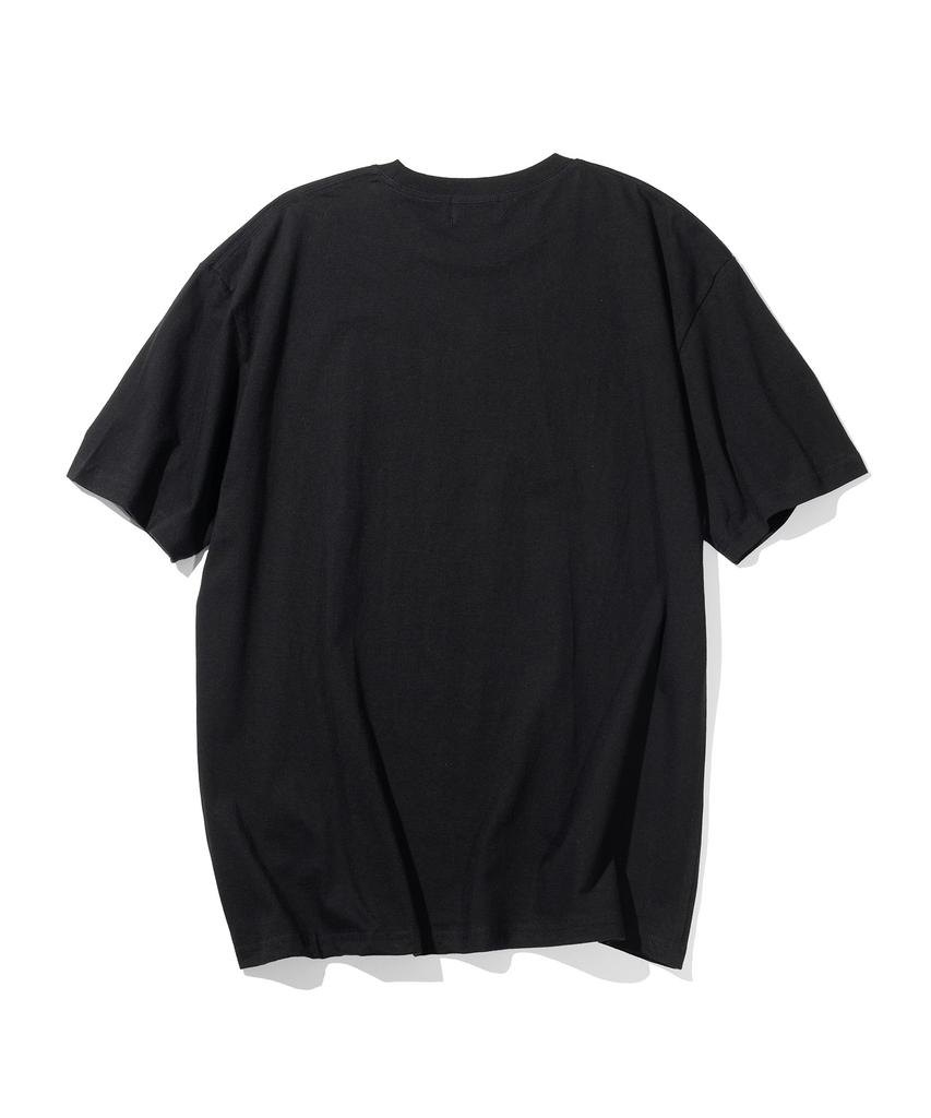 MASSNOUN Mas Logo Short Sleeve T-Shirt Msits001-Bk