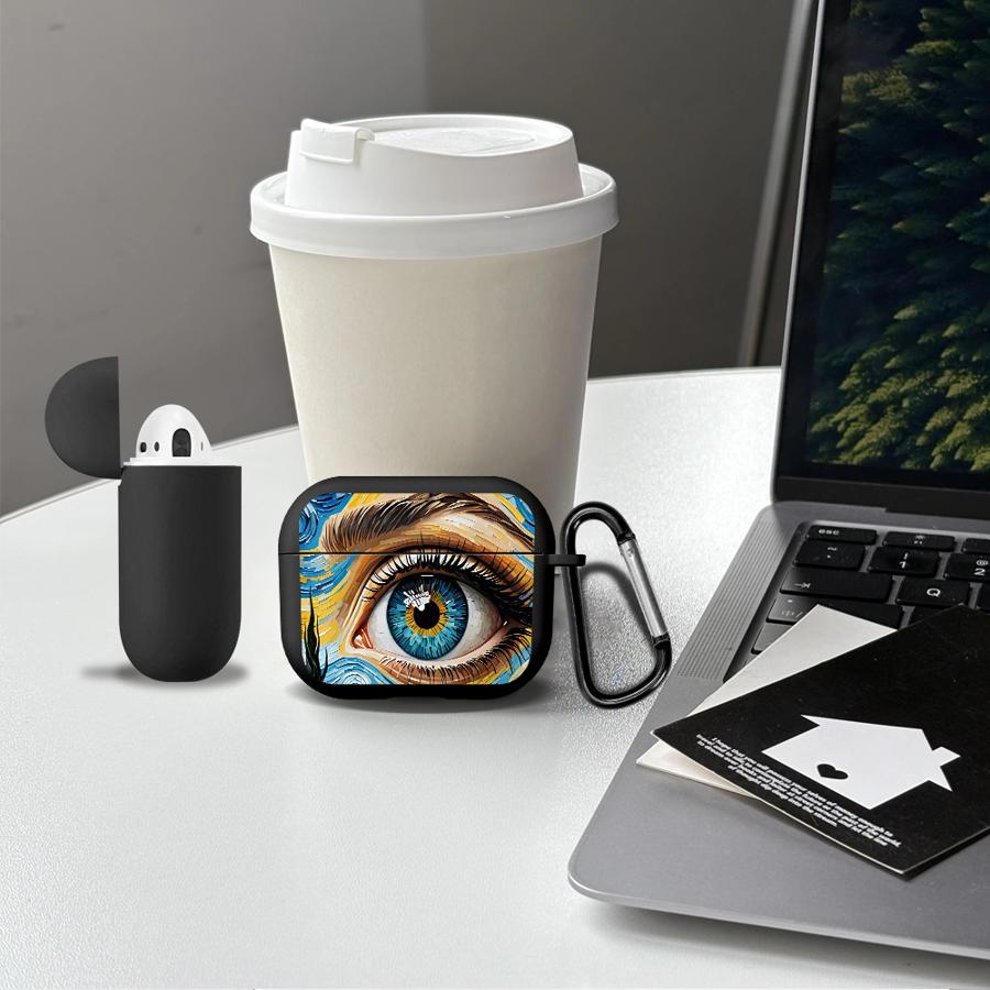 Earphone Cases Cover Case For Airpods Pro2 Pro Pro3 4 3 2 1 Eyes With Stories