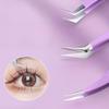 Sweetpourin - Stainless Steel Eyelash Tweezers (Various Designs)