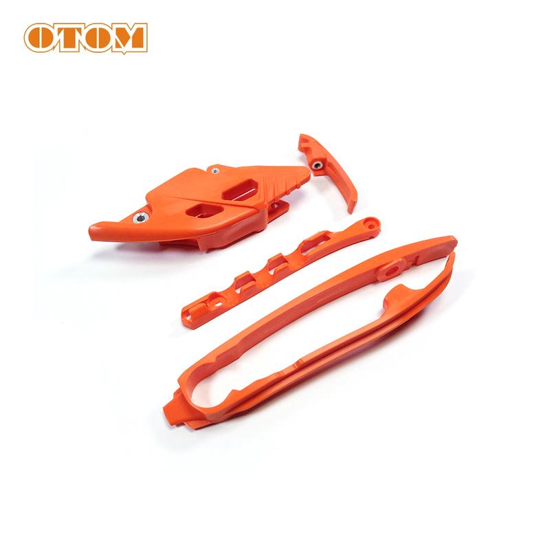 For KTM XCF SX XCW EXC FE TE ECF MCF 125 250 300 450 500 Motorcycle Swingarm Chain Slider Kit Chain Guard Guide Brake Hose Clamp