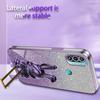 For Motorola Moto E20 PC+TPU Telefondeksel Støtte Støttefot Beskyttende Bakdeksel