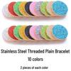 Women's Openable Titanium Steel Essential Oil Diffuser Bracelet