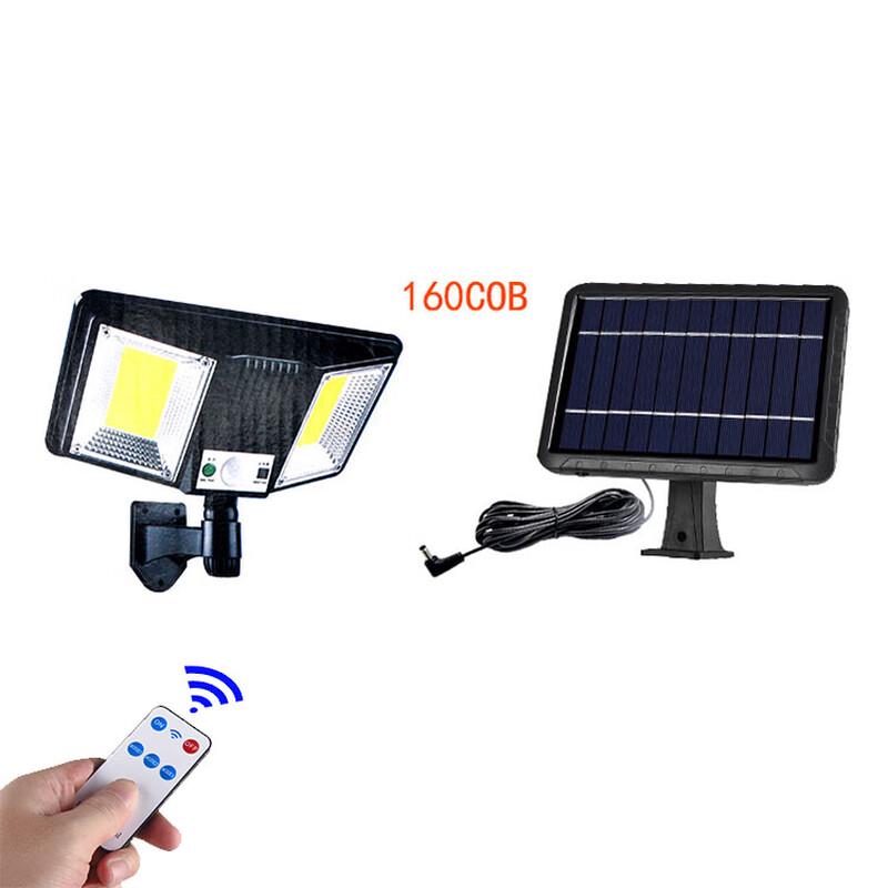 

Liangtu 160COB Solar Outdoor Motion Sensor Street & Wall Light