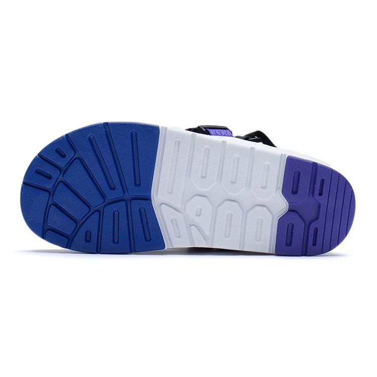 Li Ning Youth Coca Casual Sports Sandals Kids Sandals Black Purple YKUS010-1