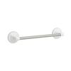 Suction Cup Towel Rack Mini Stainless Steel with Auxiliary Plate Total Length Width Load Capacity 1kg 26.5cm (Dry 20cm)
