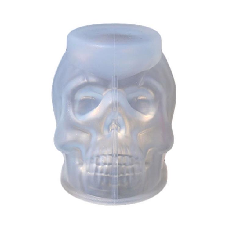 Halloween Skull Silicone Molds,Skull Candle Making Mold DIY Home Decoration Mold