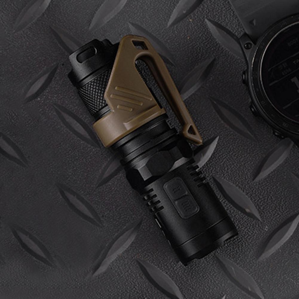 Taktyczny uchwyt na latarkę Wielofunkcyjny przenośny klips na latarkę Uchwyty mocujące lampę Akcesoria do sprzętu taktycznego