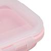 2PCS Silicone Lunch Storage Container Collapsible Design Airtight Kitchen Organizer  For Camping