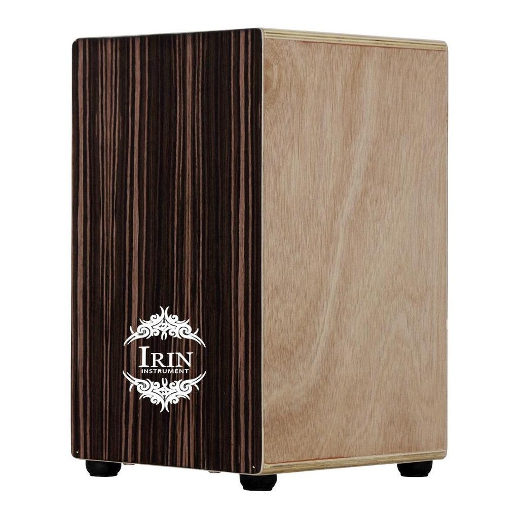 Cajon Box Drum with Bag - Wooden Percussion Instrument for Beginners