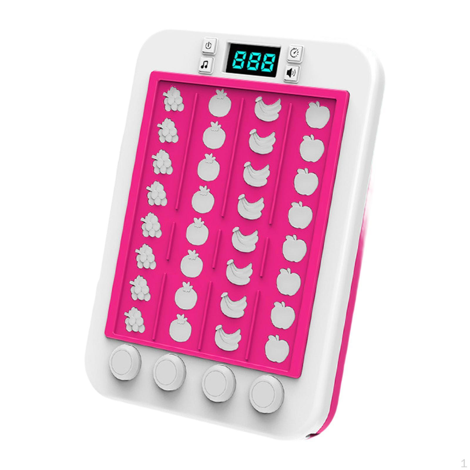 

Развивающая игрушка-головоломка для малышей с функциями ритмической игры красный