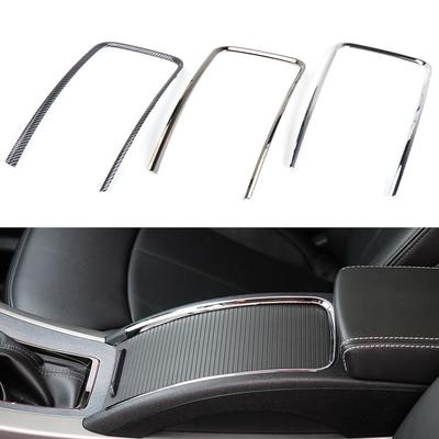 Auto Wasserbecherhalter Streifen Konsole Armlehne Aufbewahrungsbox Galvanik Streifen Überzug Zierring für Buick Lacrosse