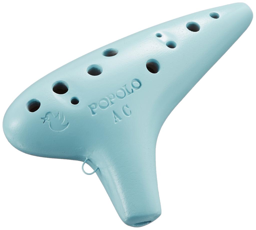 POPOLO Ocarina Lyseblå S-AC (Alt C)