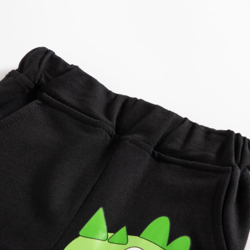 Trendy 2026 Kids' Cartoon Cotton Shorts - Korean Style Casual Summer Pants for Boys