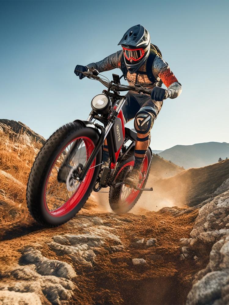 DUOTTS N26 1500W Dual Motor Electric Bike 48V20Ah Samsung Battery 120KM Range 55km/h Fat Tire E-Bike