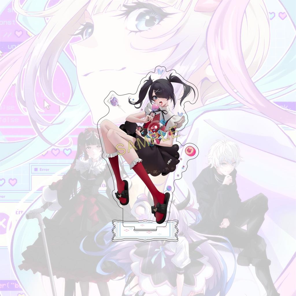 Anime NEEDY GIRL OVERDOSE 15 cm Acrylic Standing Figure Model Desktop Decoration Fan Collection Gift Keychain