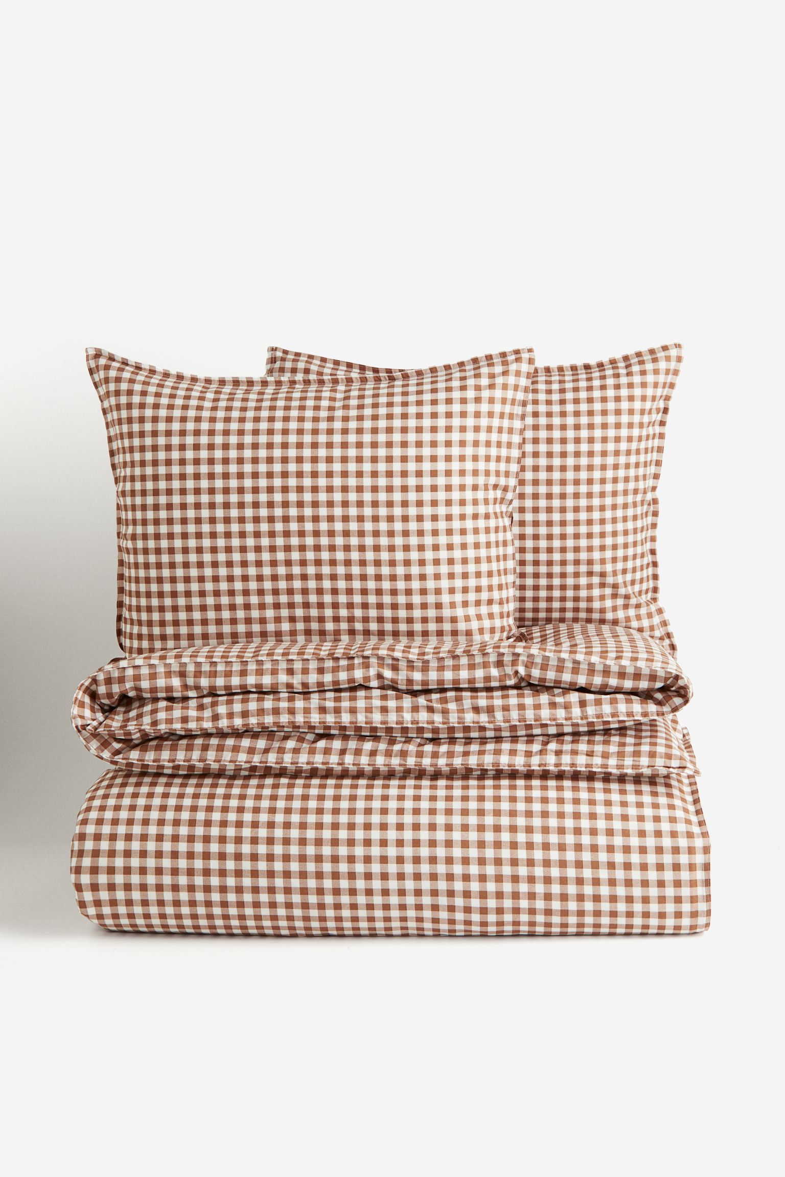 

Patterned double/king size duvet cover set