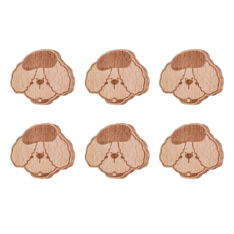 User Friendly Wooden Animal Hooks Damage Release Installation Works On Any Smooth Surfaces Decorative Wall Hooks