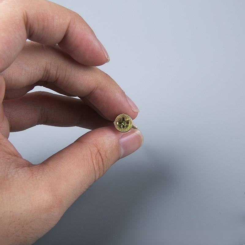 600pcs/box M3.5/4  12/16/20/25/30/45/50mm Cross Head Colored Galvanized Self-Tapping Screw Set