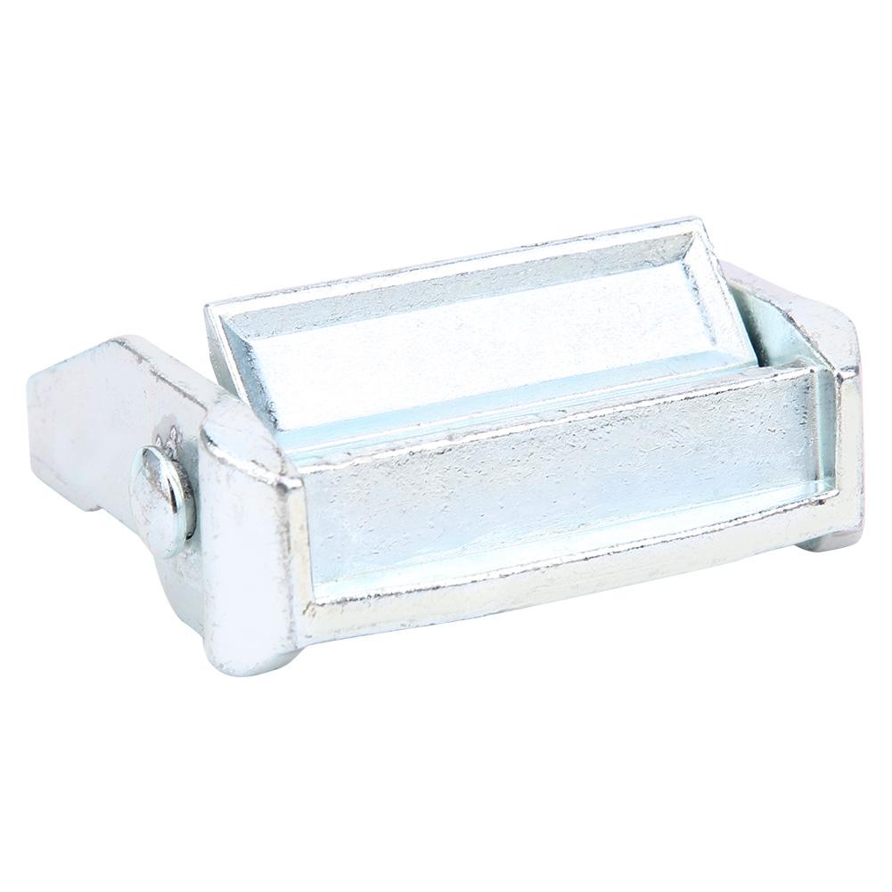 Zinc Alloy Buckle for Heavy Duty Tiedown Cargoes Strap Fixed Tensioner Ratchet Buckle(White Zinc 50mm)