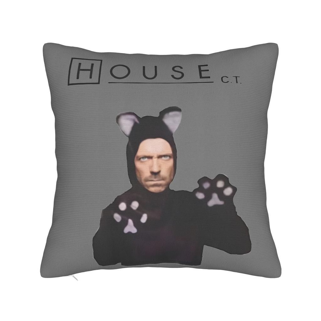 House MD Pillowcase Polyester Cushion Cover Decor Dr House Use it Throw Pillow Case Cover Sofa Zipper cm