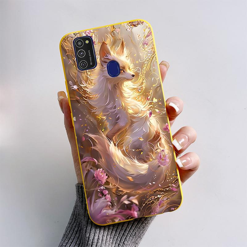 For Samsung Galaxy M21 M30S M31 M31s Case Soft Silicone Phone Back Cover For Samsung M31 M31S M30s M21 M 30 S Case Cartoon Funda