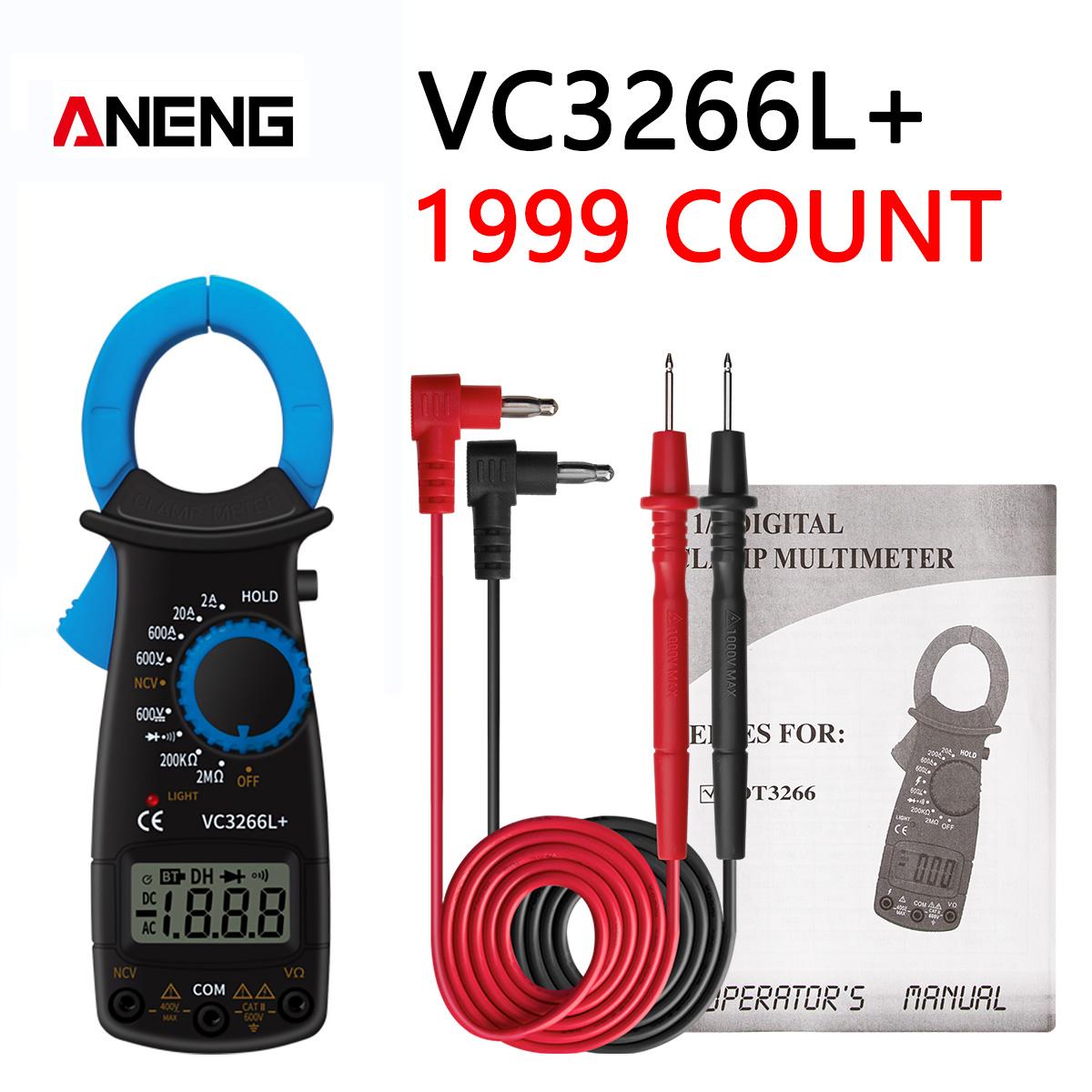 

Vc3266l + тестер клещей, профессиональные цифровые плоскогубцы для амперметра, мультиметр Teste, умный измеритель, цифровой вольтметр, амперметр, клещи