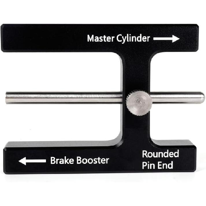 BARTOO Brake Adjustment Tool Brake Booster Push Rod Adjustment Tool Master Cylinder Push Rod Length Gauge Suit For Most Brake Boosters With