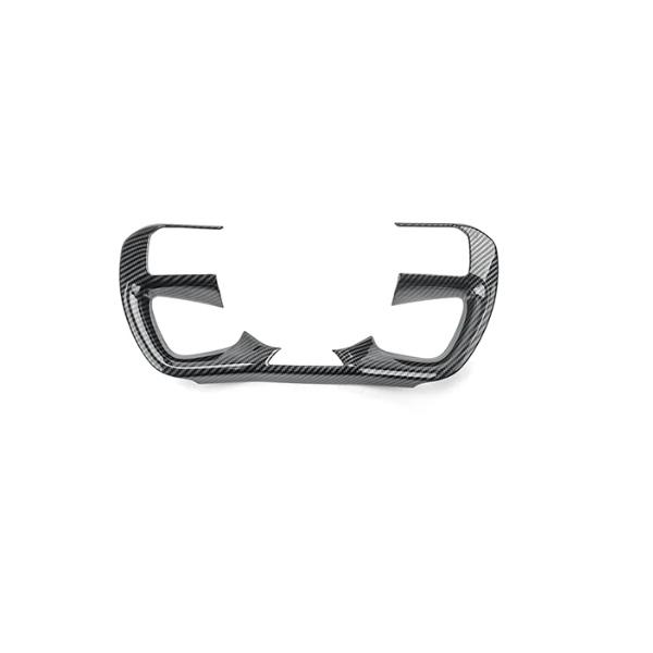 Auto Sale For Kia EV5 2024 2025 2026 Carbon Fiber Steering Wheel Button Trim Cover Automobile Interior Accessories