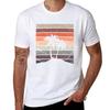 Sunset Holidays Palms Beach Party Surfer Ocean Gift Tshirt Graphic Print Short Sleeve Tshirt