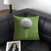 TTitleist Brand Cushion Cover Natural Linen Organic Fabric DoubleSided Printing Sofa Home Decor Gift Pillow Case
