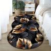 1pc Luxury Tropical Floral Carpet, Durable Non-Slip Washable Indoor Rug For All Seasons, Halloween Thanksgiving Christmas Decor