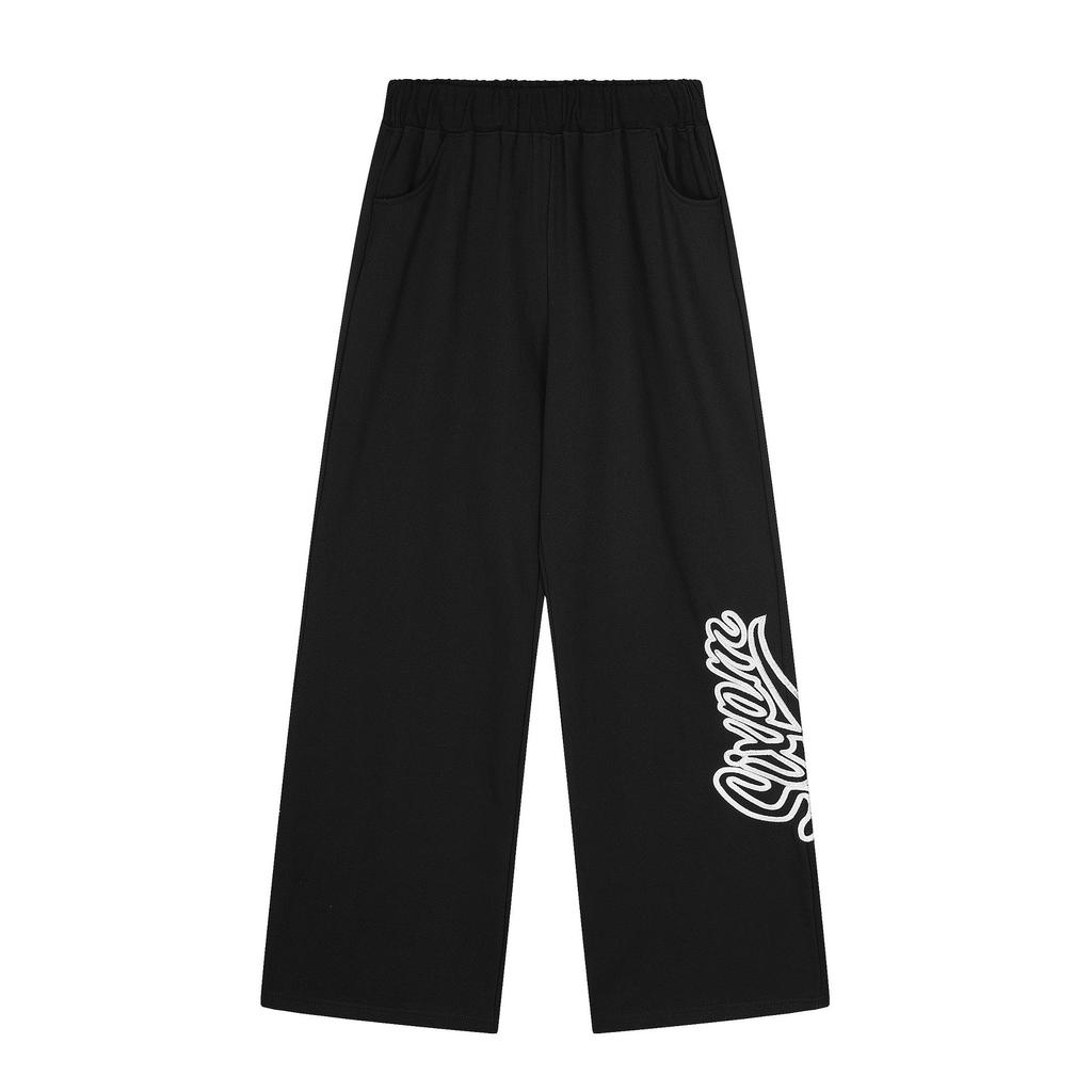 Trendige 6PM schwere Baumwoll-Reißverschlussjacke: Lockerer Schnitt, Streetwear-Stil mit aufgesetzter Stickerei.