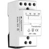 Navaris Doorbell Transformer - Transformer 220v 240v To 8v 12v 24v - Installation In Circuit Breaker with Din Rail - for S