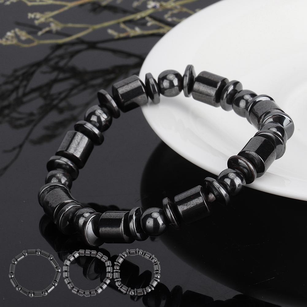 3pcs Fashionable Magnetic Therapy Bracelet Health Care Losing Weight Bracelet
