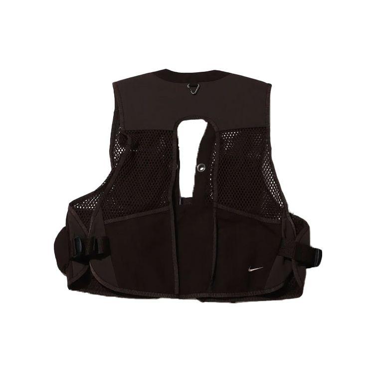 Nike ACG Mesh Multi-Pocket Sports Vest Women Vests Brown Green DN3920-220