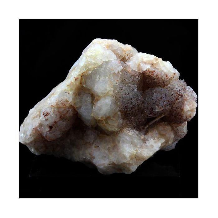 Steine ​​und Mineralien. Fluorit mit Hämatit-Einschlüssen. 419.0 ct. Maraval, Tanneron, Var, Frankreich.