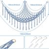 Cross-border Children's Handmade Cotton Rope Doll Storage Hammock
