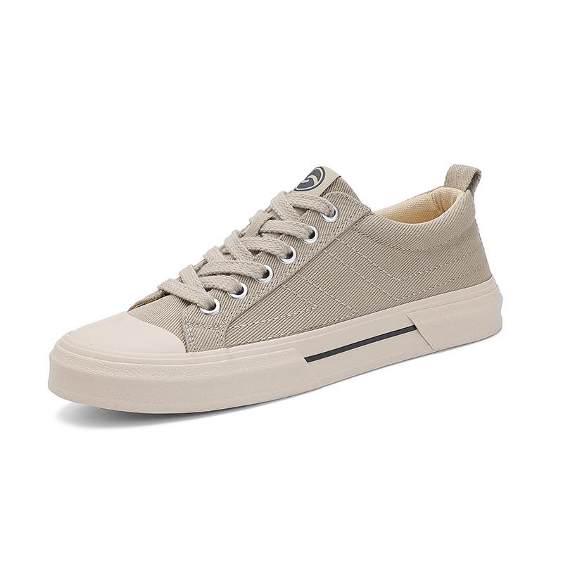 2026 Spring Men's Versatile Canvas Shoes - Fashionable, Comfortable, Low Top Skate Sneakers