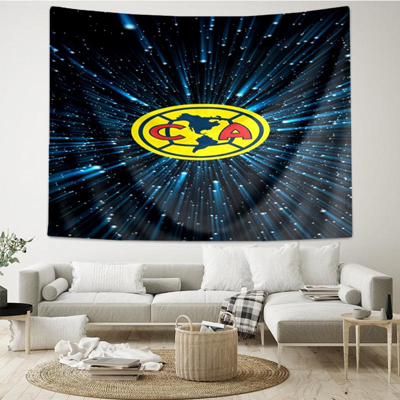 Club America Emblem Tapestry Hanging for Bedroom,Livingroom, Playroom,Decor Art Room Wall Tapestry Holiday and Birthday Gifts