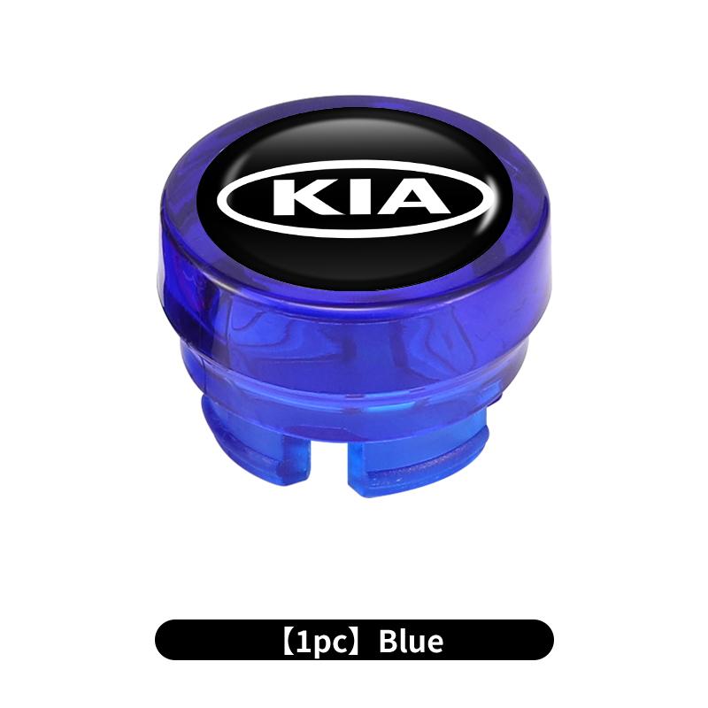 For KIA Car Accessories Aluminum Cigarette Lighter Dust Cover Sportage Rio Ceed Niro Soul Stonic Picanto Proceed