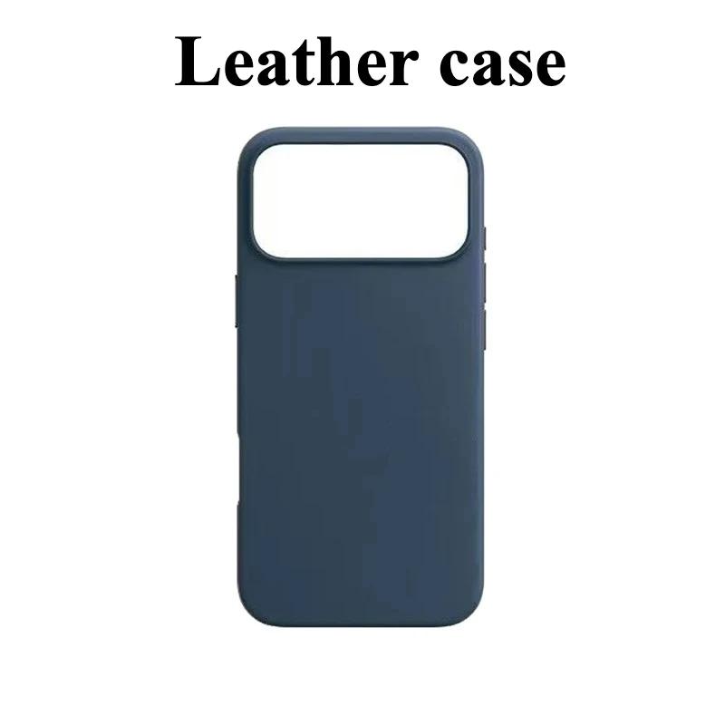 Funda de cuero Sle para negocios para funda Apple Magsafe para IPhone 17 Pro Max 17 Air Carga inalámbrica Cubierta magnética 16 15 14 13 Pro Max