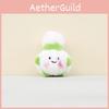 Mini Garlic Plushie With Pp Cotton Filling For Bag Charm And Keychain Decor