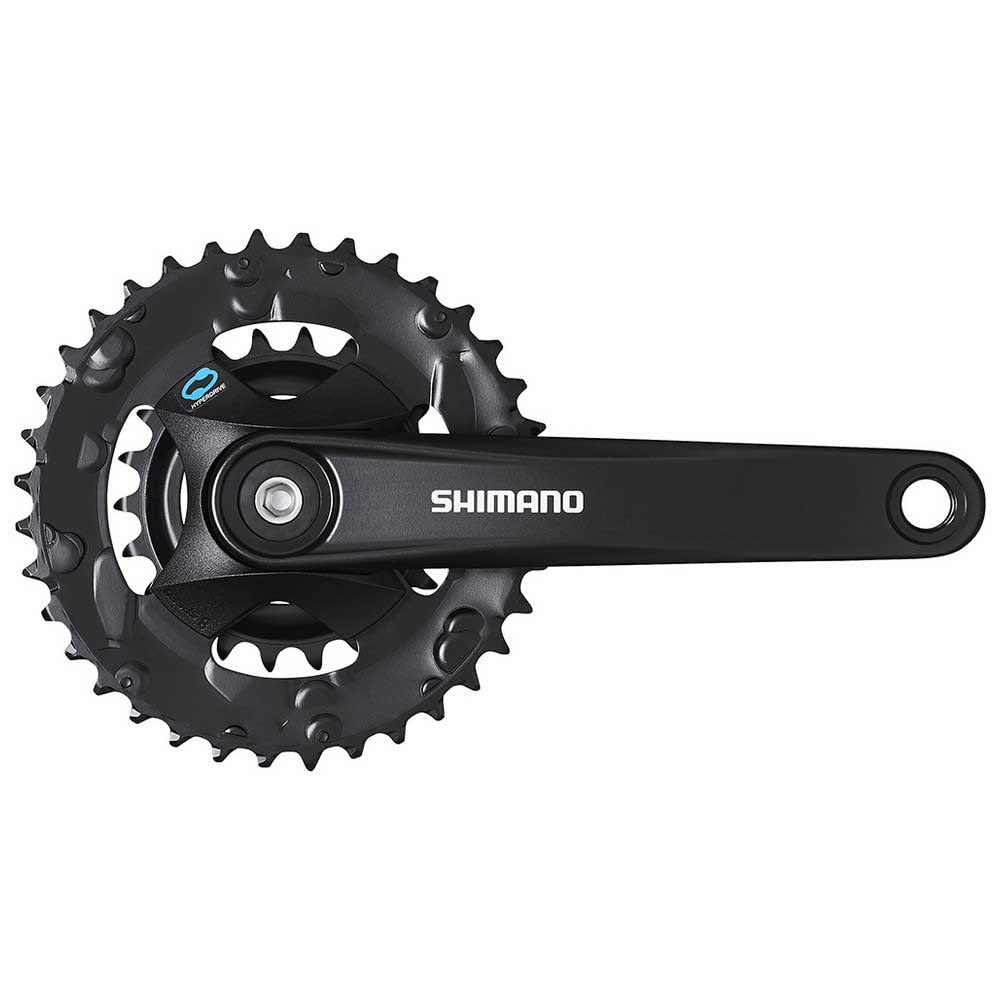 Shimano FC-M315-B2 Crankset, Black, 36x22T, 175mm, 8S/7S, EFCM3152BE62XL