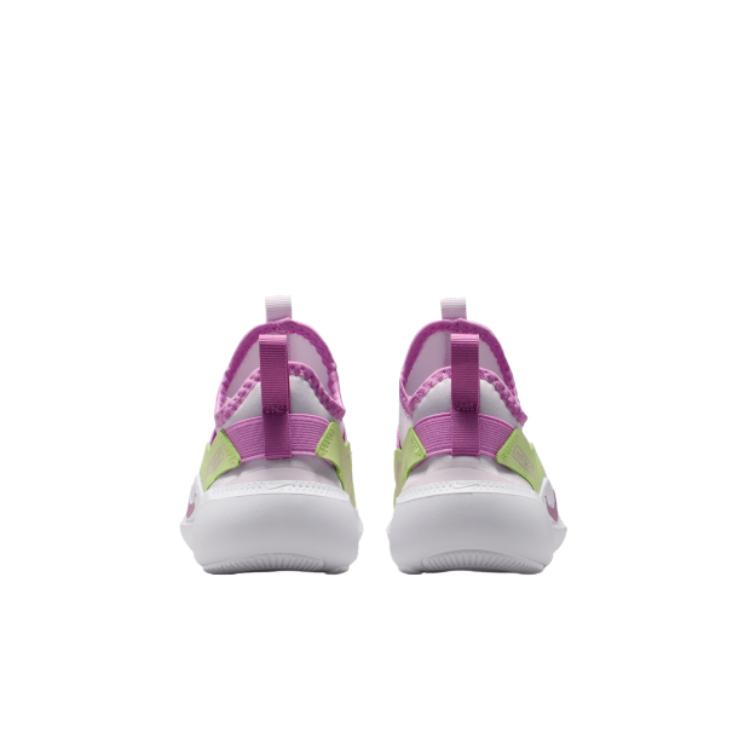 Nike Flex Runner 4 PS Light Violet Light Liquid Lime White Kids Sneakers Purple IF2894-501
