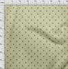 oneOone Cotton Flex Dusty Green Fabric Asian Block Print Sewing Fabric By The Yard Printed Diy Clothing Sewing Supplies 40 Inch